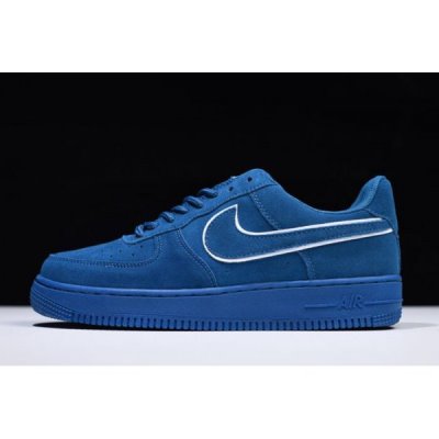 Nike Air Force 1 '07 Lv8 Suede Mavi Kaykay Ayakkabı Türkiye - Z5AZV3QB